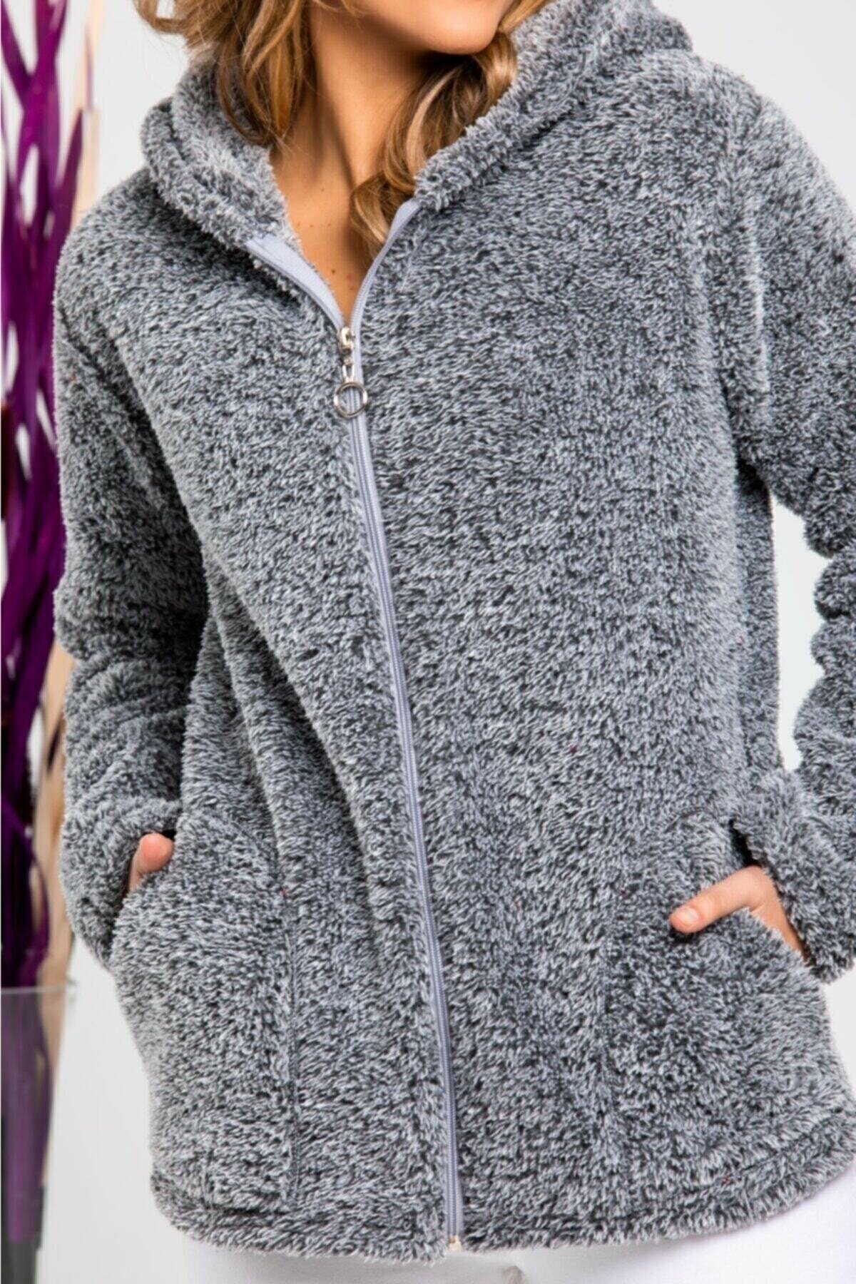 Fermuarlı Polar Sweat