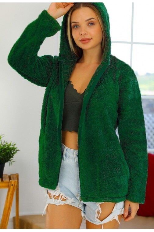 Fermuarlı Polar Sweat