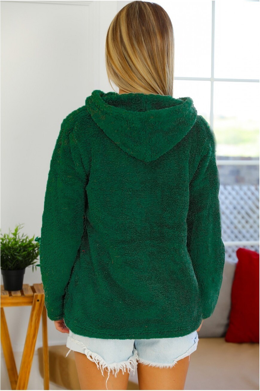 Fermuarlı Polar Sweat