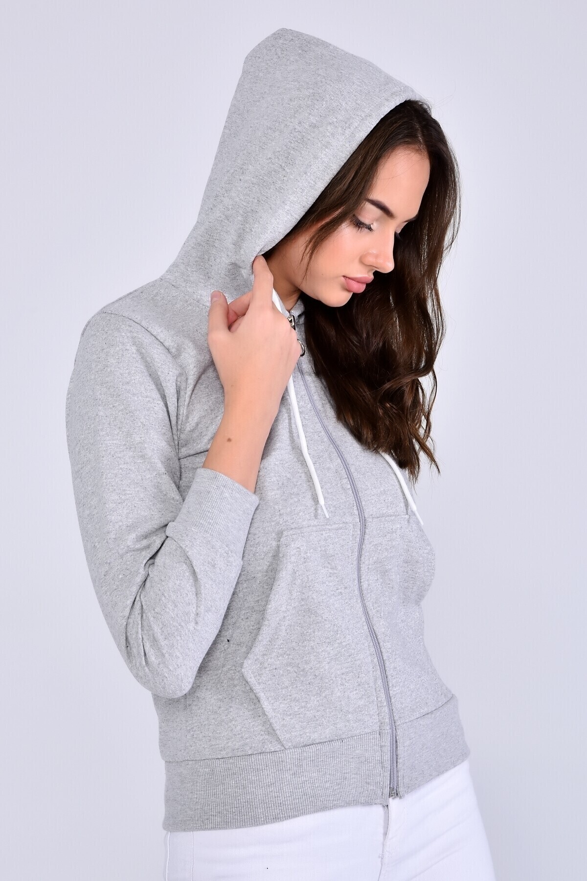 Fermuarlı Sweatshirt