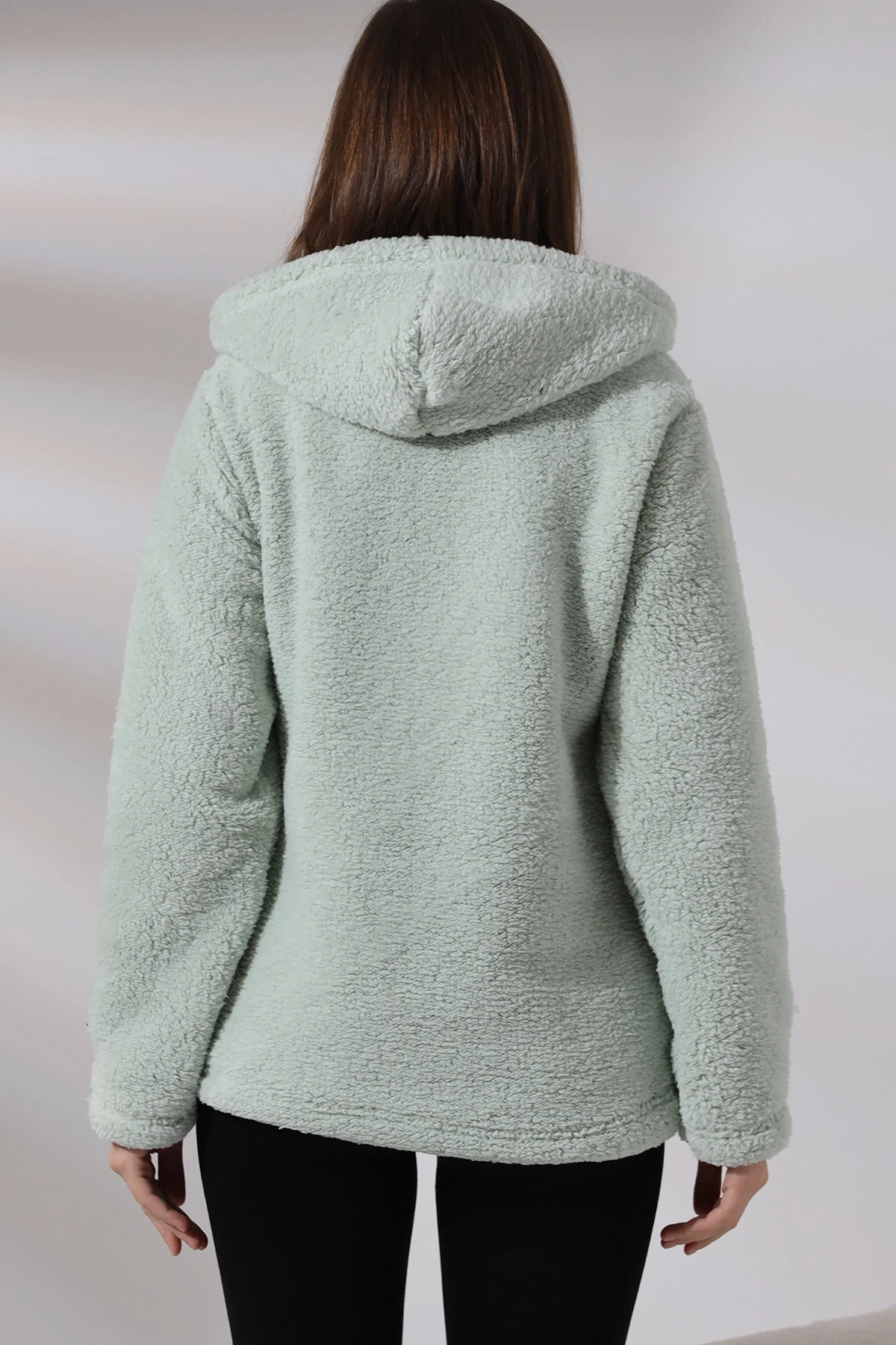 Fermuarlı Polar Sweat