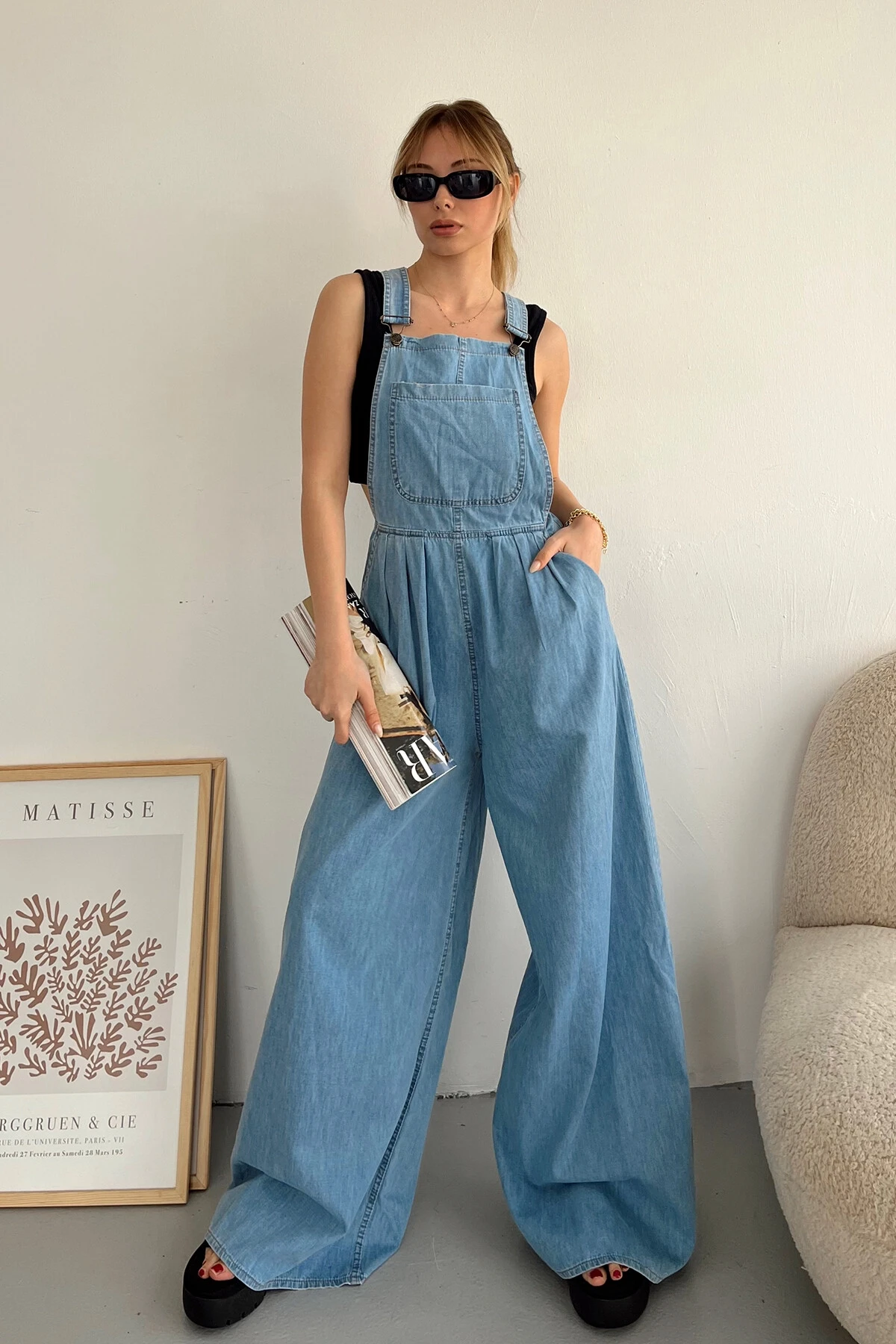 Denim Salopet