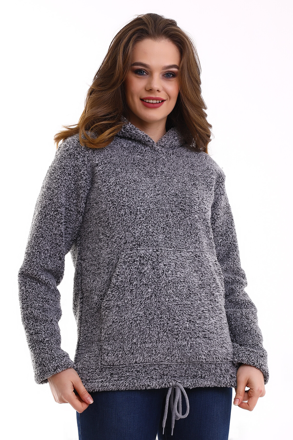 Kapşonlu Welsoft Polar Sweatshirt