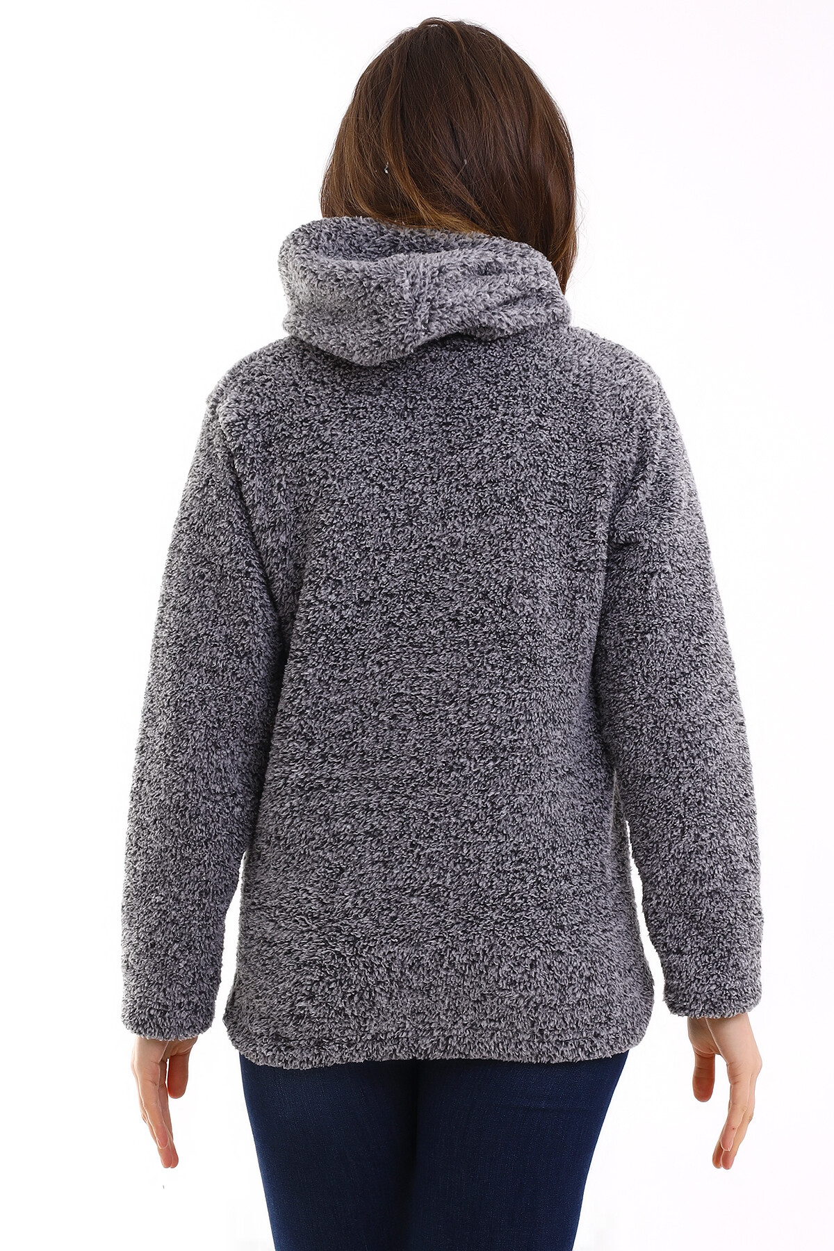 Kapşonlu Welsoft Polar Sweatshirt