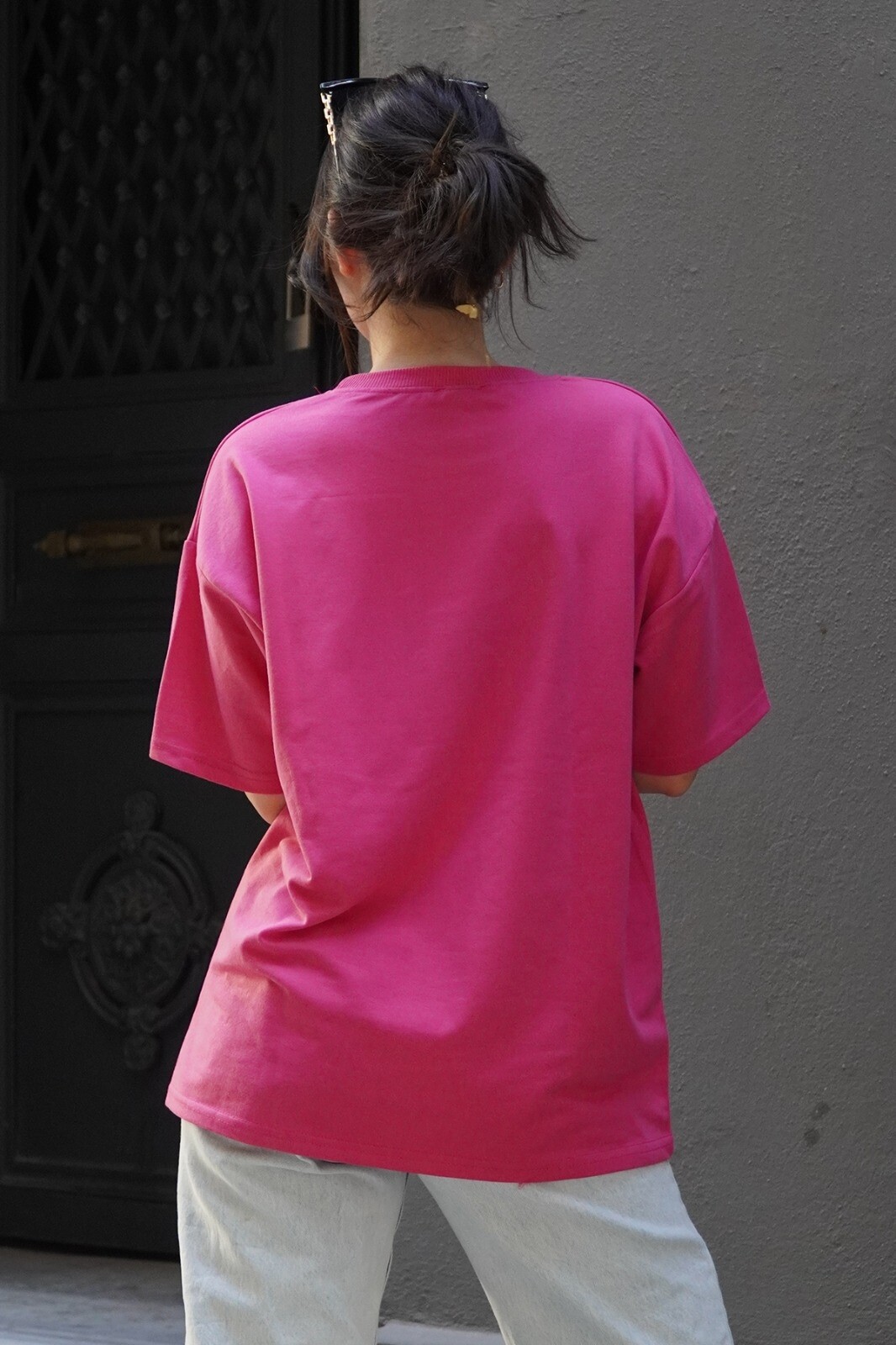 Baskılı Oversize T-Shirt