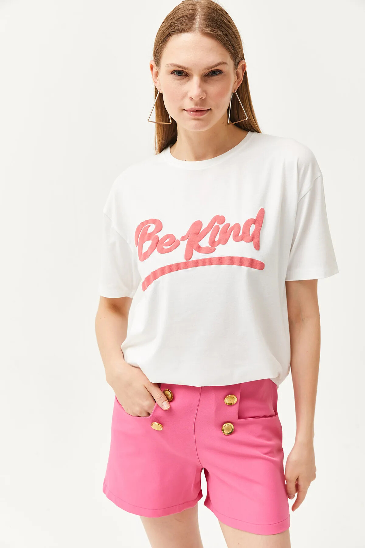 Be Kind Baskılı Tişört