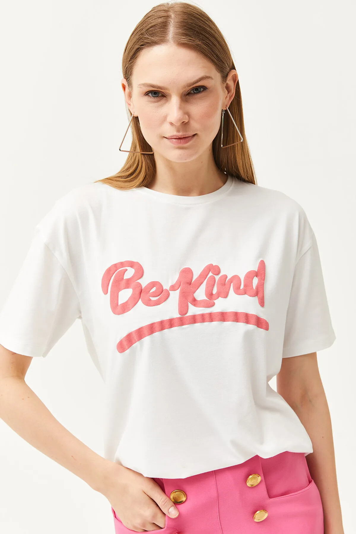 Be Kind Baskılı Tişört