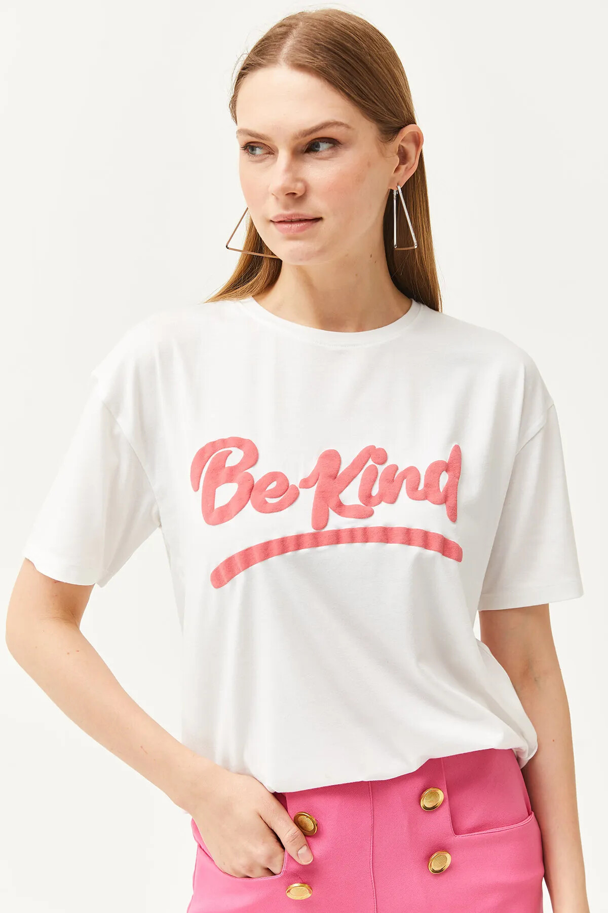 Be Kind Baskılı Tişört