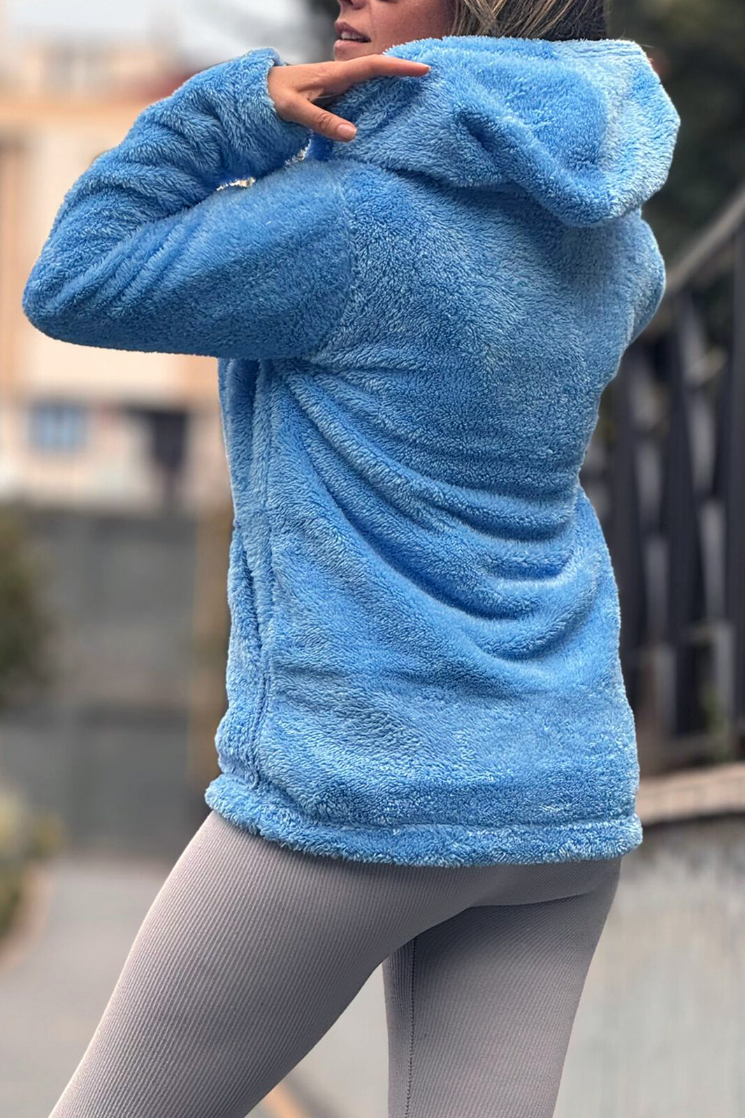 Fermuarlı Polar Sweat