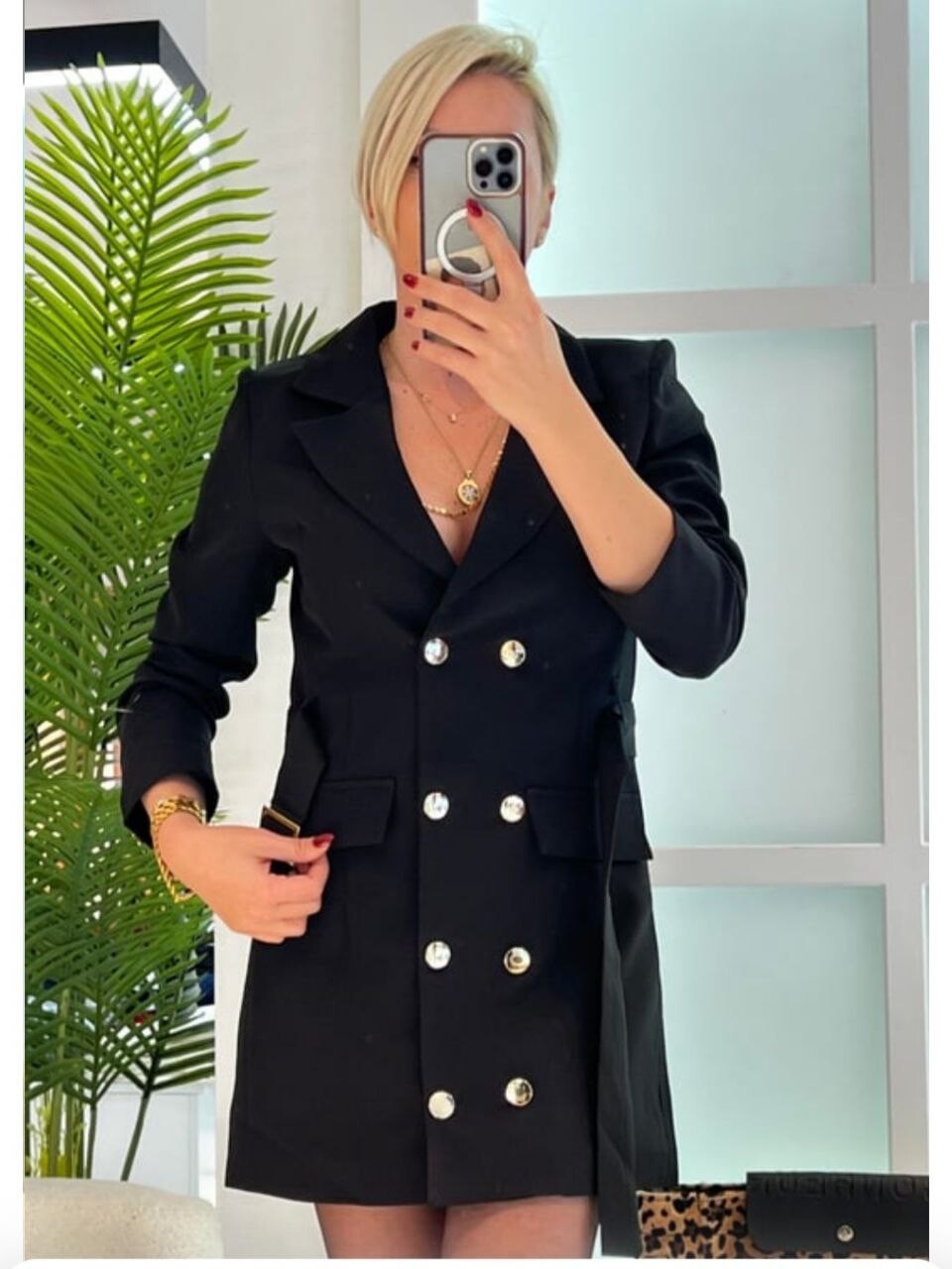Blazer Ceket Elbise