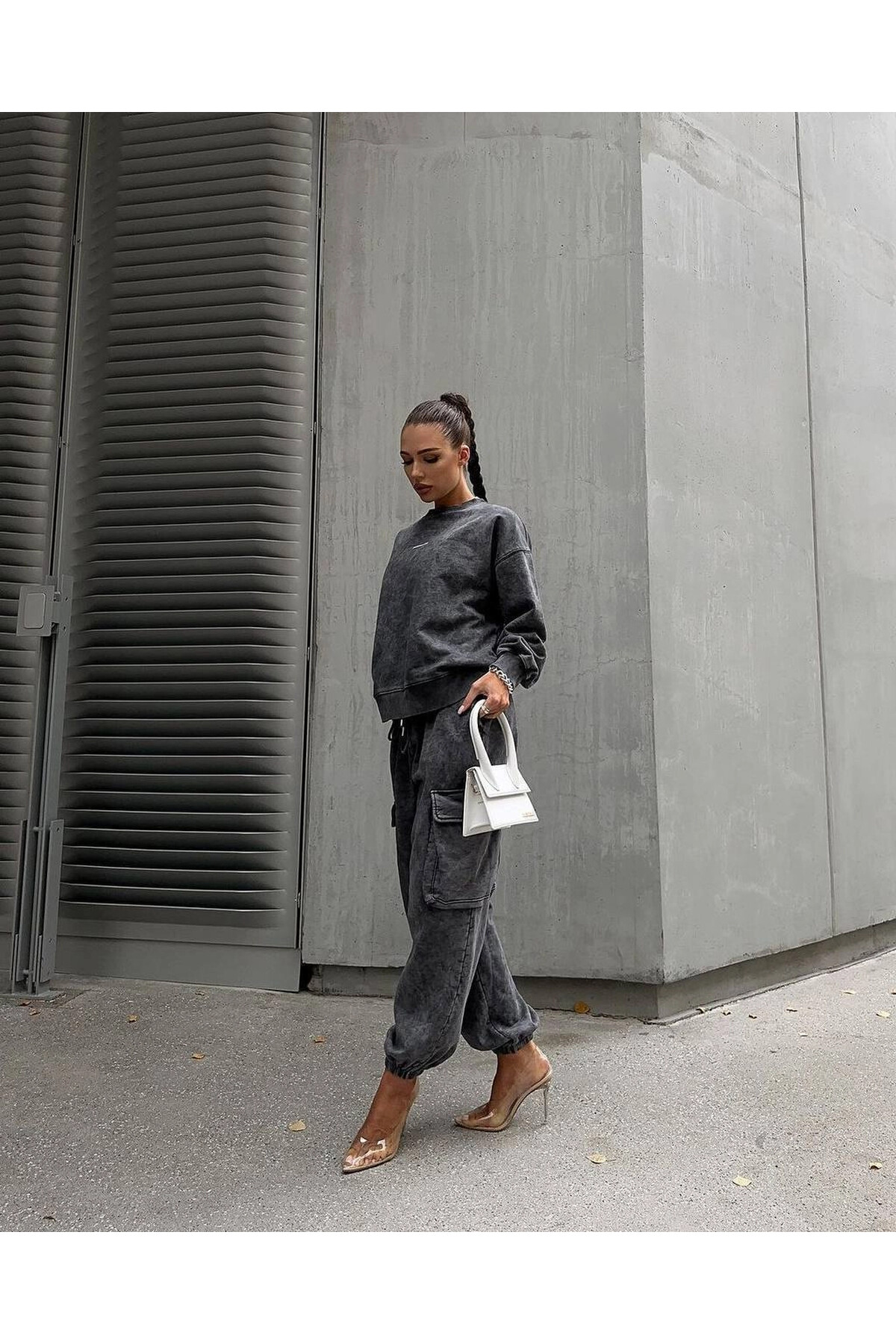 Üç İplik Pamuklu 3lü Eşofman Takım