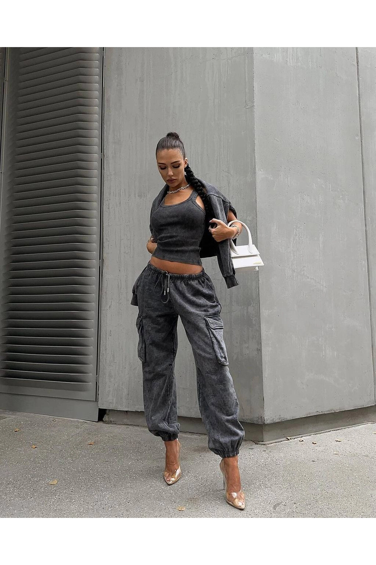 Üç İplik Pamuklu 3lü Eşofman Takım