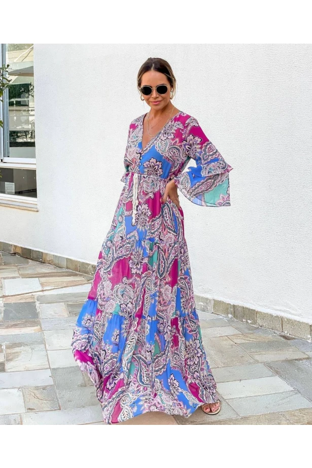 Multi Şifon Astarlı Elbise