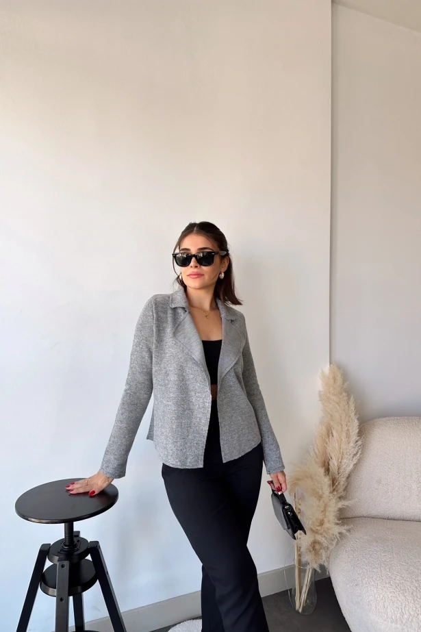 Uzun Kol Hırka Ceket