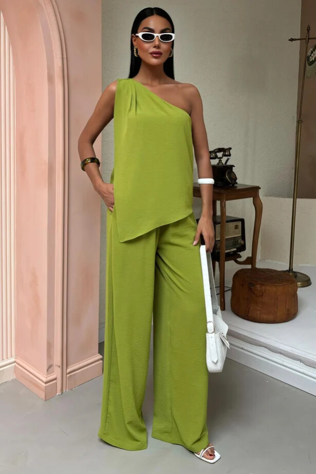 Tek Omuz Salaş Ayrobin Takım Yeşil