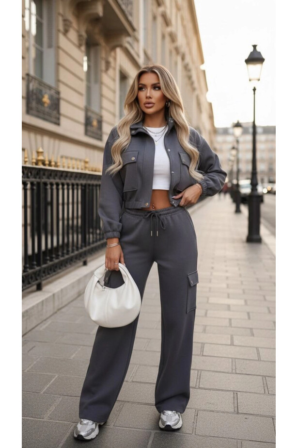 Modal Kumaş Kargo Cepli Takım